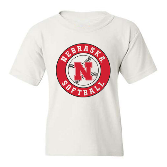 Nebraska - NCAA Softball : Kacie Hoffmann - Sports Shersey Youth T-Shirt-0