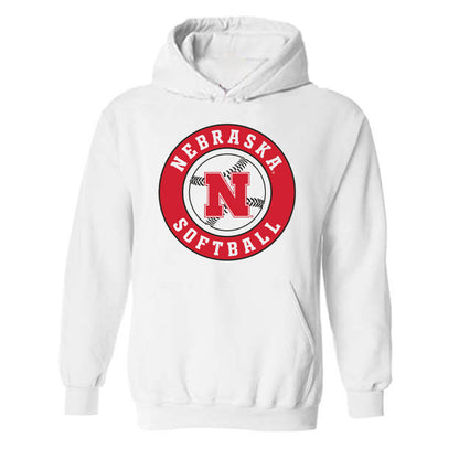 Nebraska - NCAA Softball : Elisa Gulfin - Hooded Sweatshirt Sports Shersey