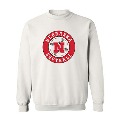 Nebraska - NCAA Softball : Kacie Hoffmann - Sports Shersey Crewneck Sweatshirt-0