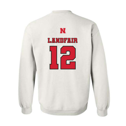 Nebraska - NCAA Women's Volleyball : Taylor Landfair - Crewneck Sweatshirt