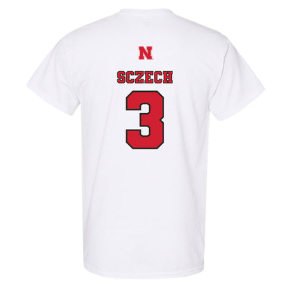 Nebraska - NCAA Women's Volleyball : Allie Sczech - Sports Shersey T-Shirt-1