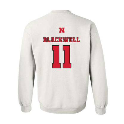 Nebraska - NCAA Women's Volleyball : Leyla Blackwell - Crewneck Sweatshirt