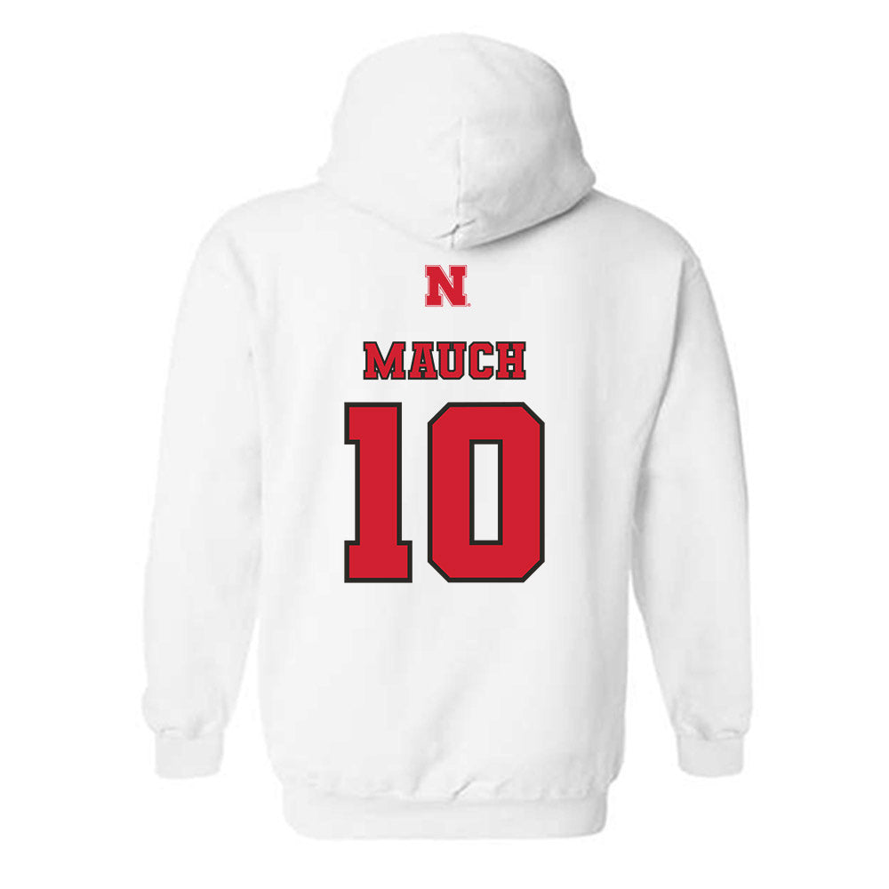 Nebraska - NCAA Women's Volleyball : Olivia Mauch - Hooded Sweatshirt