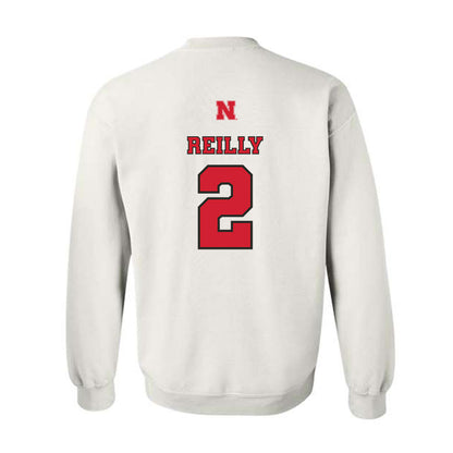 Nebraska - NCAA Women's Volleyball : Bergen Reilly - Sports Shersey Crewneck Sweatshirt-1