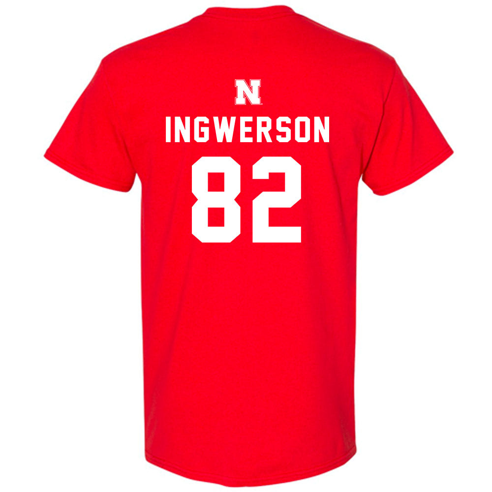 Nebraska - NCAA Football : Eric Ingwerson - Replica Shersey T-Shirt