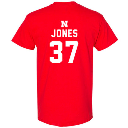 Nebraska - NCAA Football : Donovan Jones - Replica Shersey T-Shirt-1