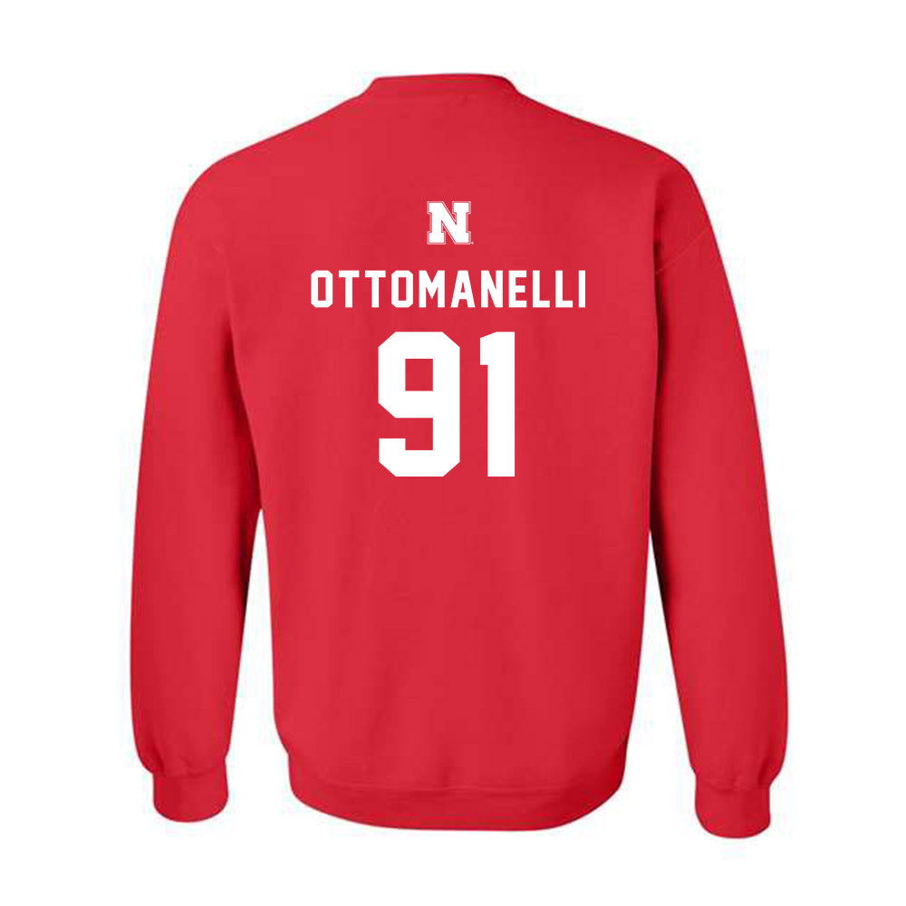 Nebraska - NCAA Football : Nico Ottomanelli - Crewneck Sweatshirt