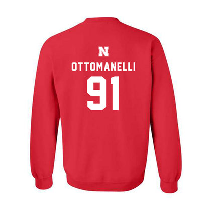 Nebraska - NCAA Football : Nico Ottomanelli - Crewneck Sweatshirt