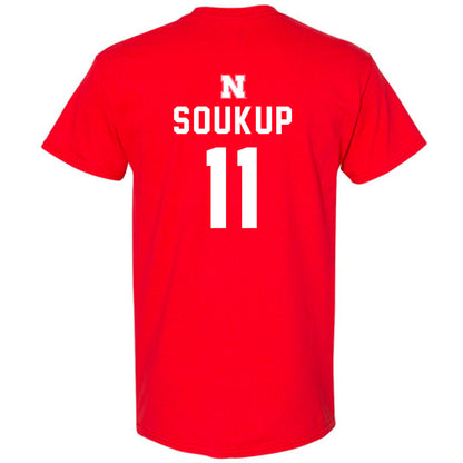 Nebraska - NCAA Football : Bode Soukup - Replica Shersey T-Shirt-1