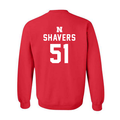 Nebraska - NCAA Football : Vincent Shavers - Crewneck Sweatshirt