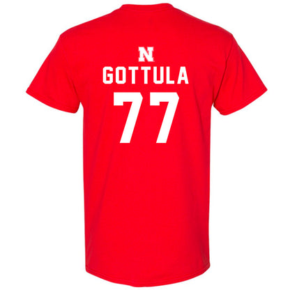 Nebraska - NCAA Football : Gunnar Gottula - T-Shirt