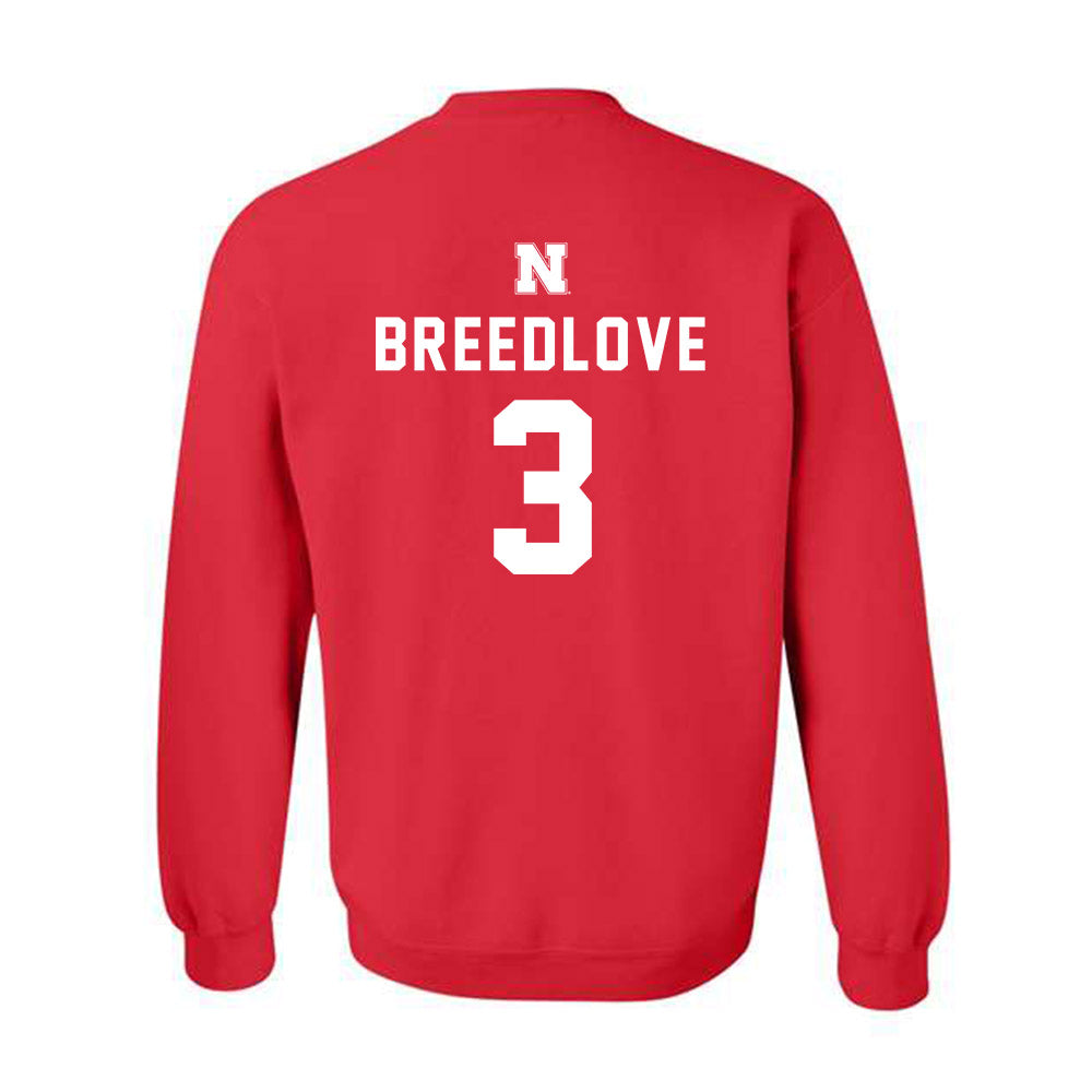 Nebraska - NCAA Women's Bowling : Lani Breedlove - Crewneck Sweatshirt