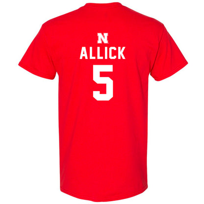 Nebraska - NCAA Women's Volleyball : Rebekah Allick - T-Shirt