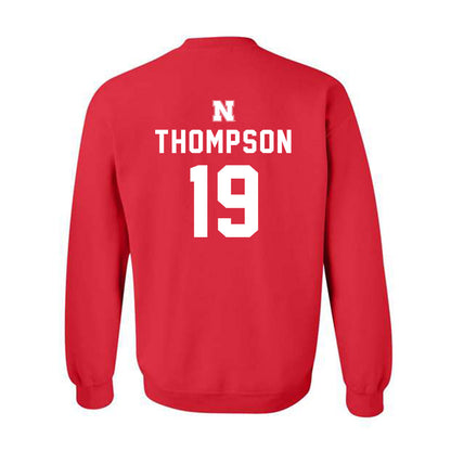 Nebraska - NCAA Football : Taveon Thompson - Crewneck Sweatshirt