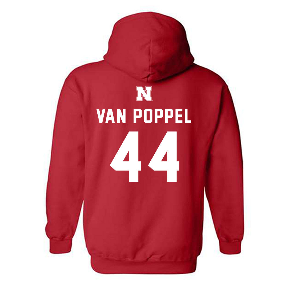 Nebraska - NCAA Football : Riley Van Poppel - Hooded Sweatshirt