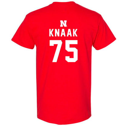 Nebraska - NCAA Football : Tyler Knaak - T-Shirt