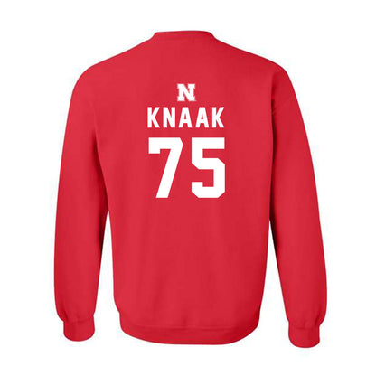 Nebraska - NCAA Football : Tyler Knaak - Crewneck Sweatshirt