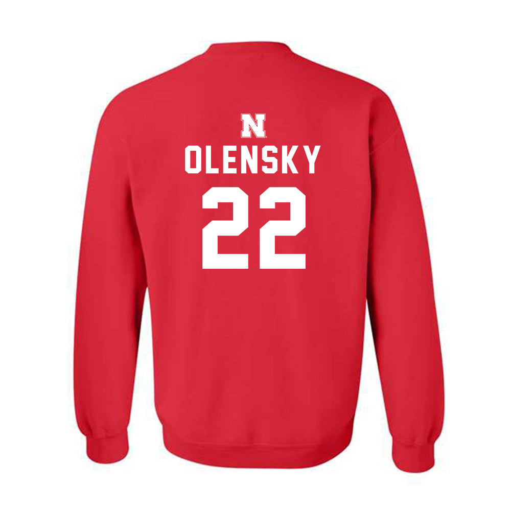 Nebraska - NCAA Softball : Caitlin Olensky - Crewneck Sweatshirt