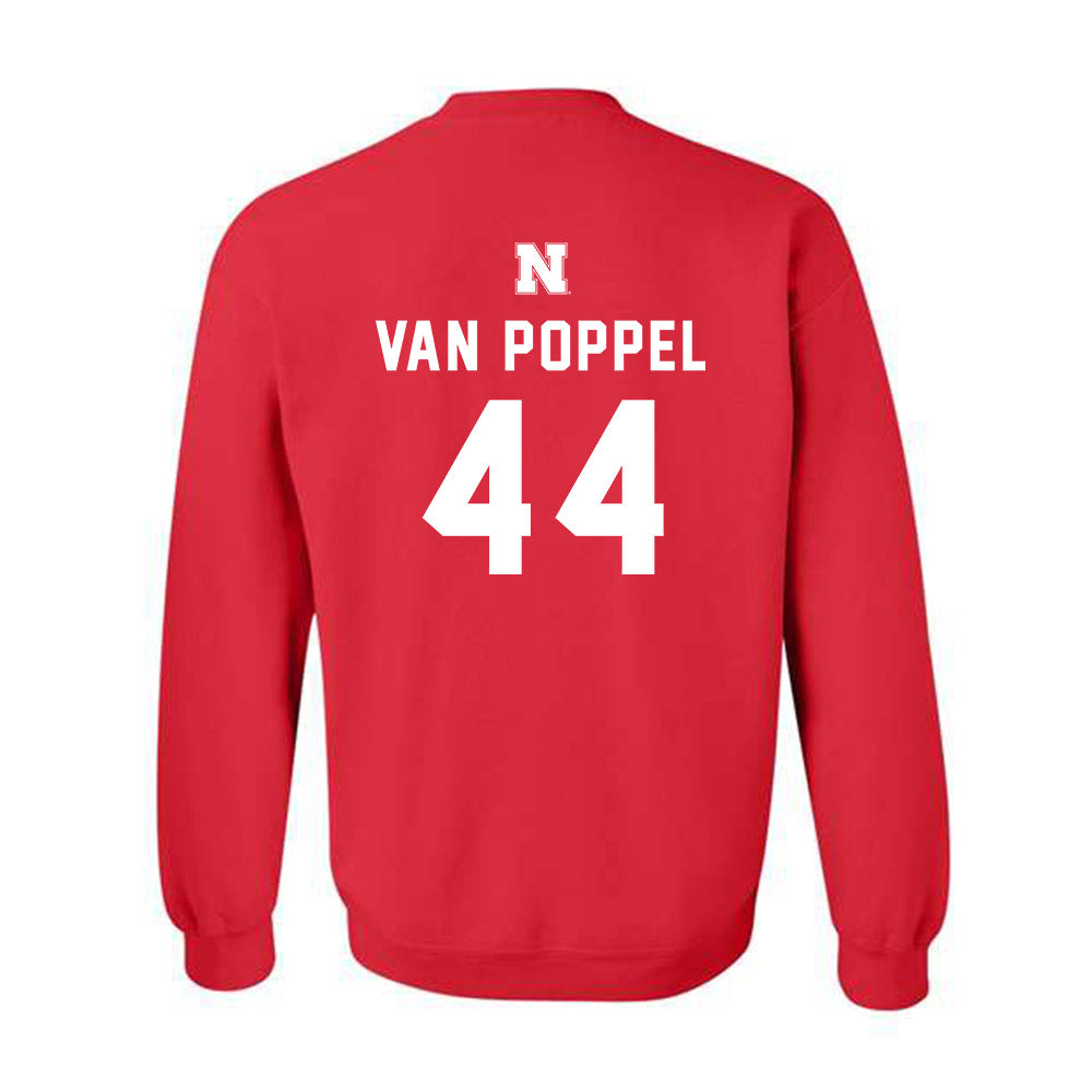 Nebraska - NCAA Football : Riley Van Poppel - Crewneck Sweatshirt