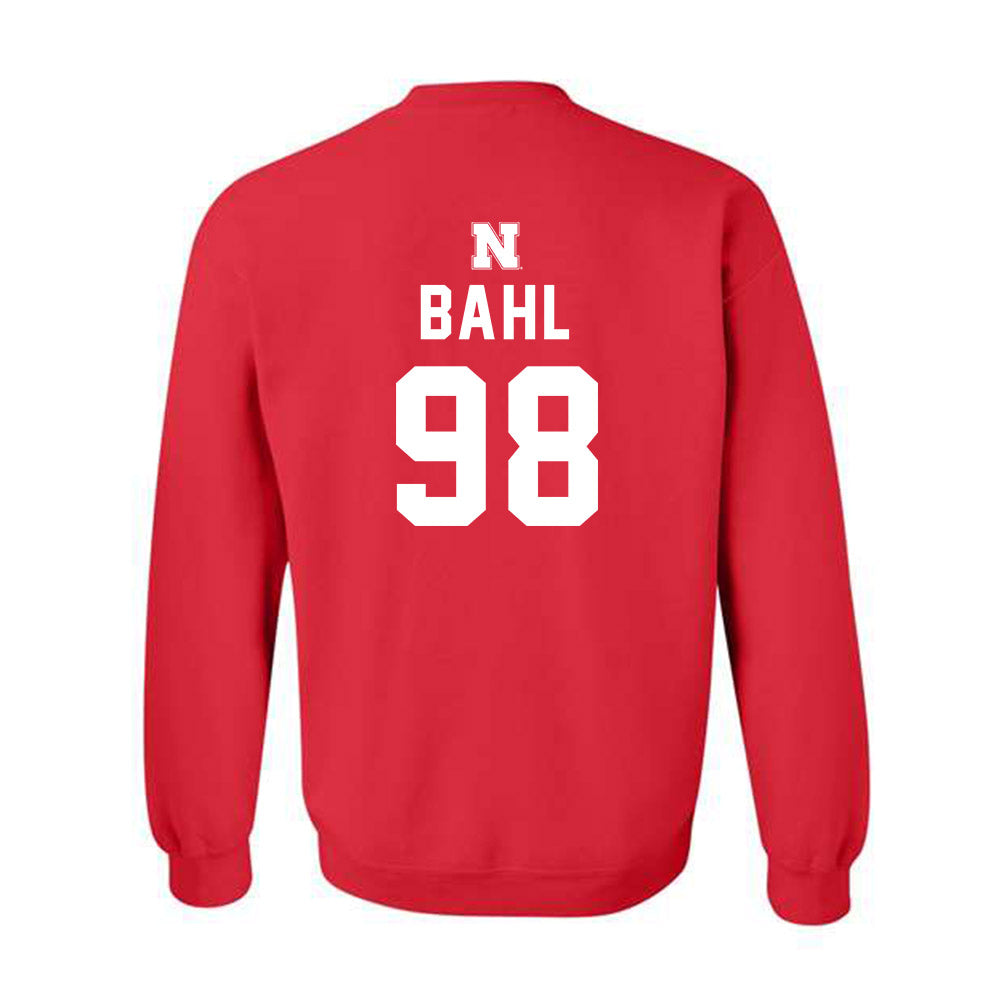 Nebraska - NCAA Softball : Jordyn Bahl - Crewneck Sweatshirt