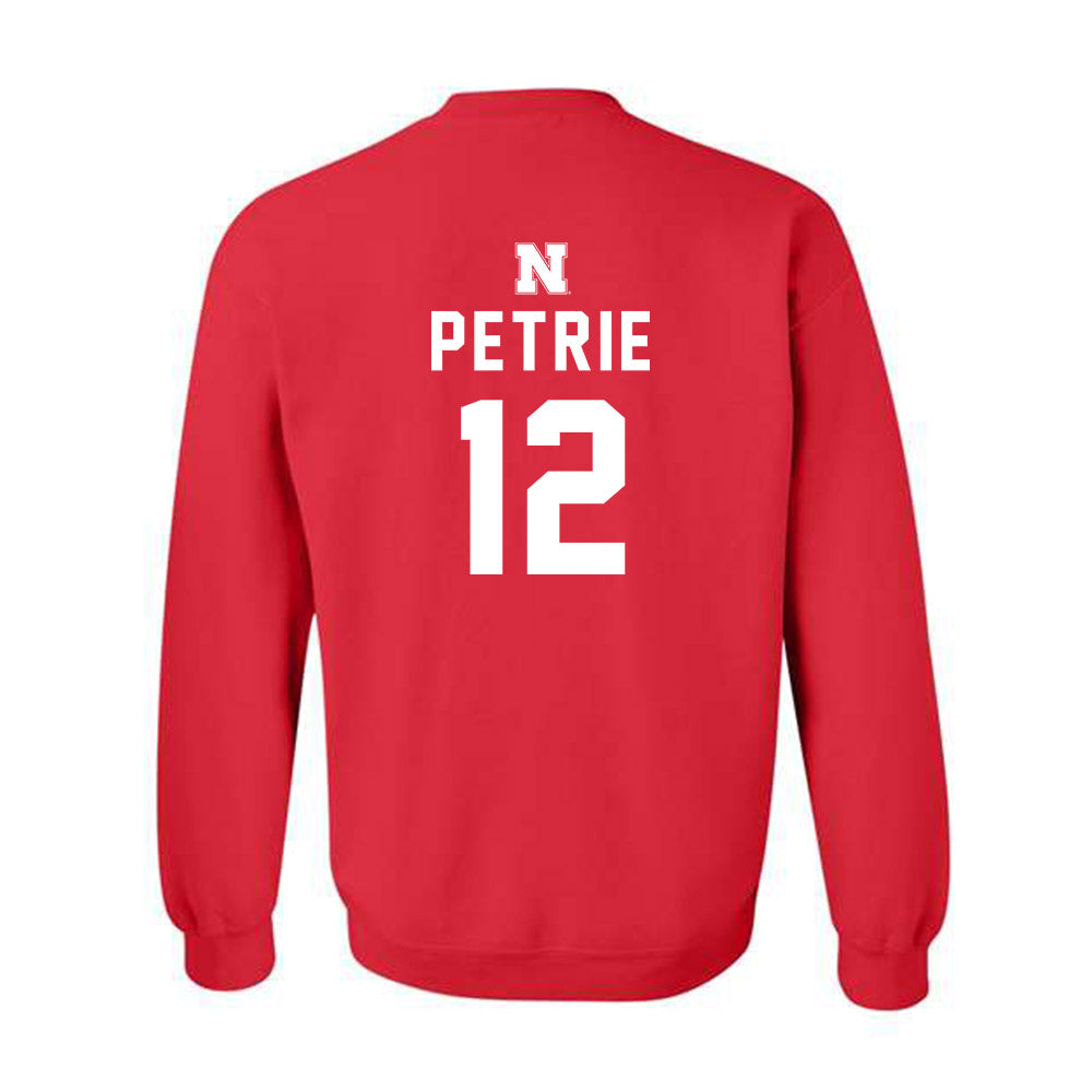 Nebraska - NCAA Women's Basketball : Jessica Petrie - Crewneck Sweatshirt