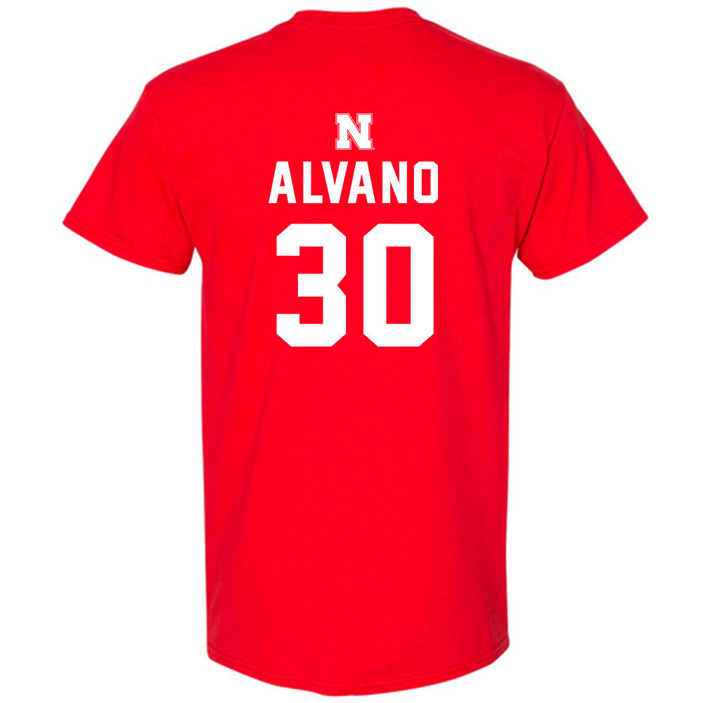 Nebraska - NCAA Football : Tristan Alvano - T-Shirt