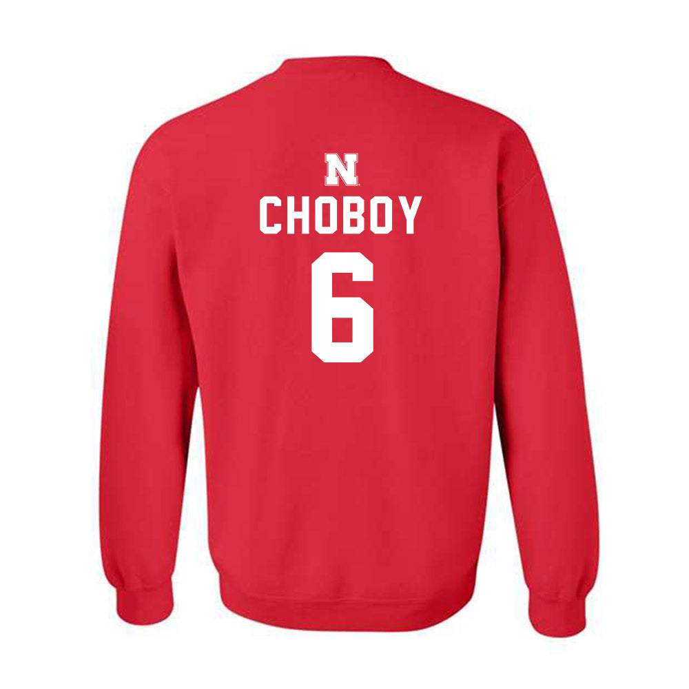 Nebraska - NCAA Women's Volleyball : Laney Choboy - Crewneck Sweatshirt