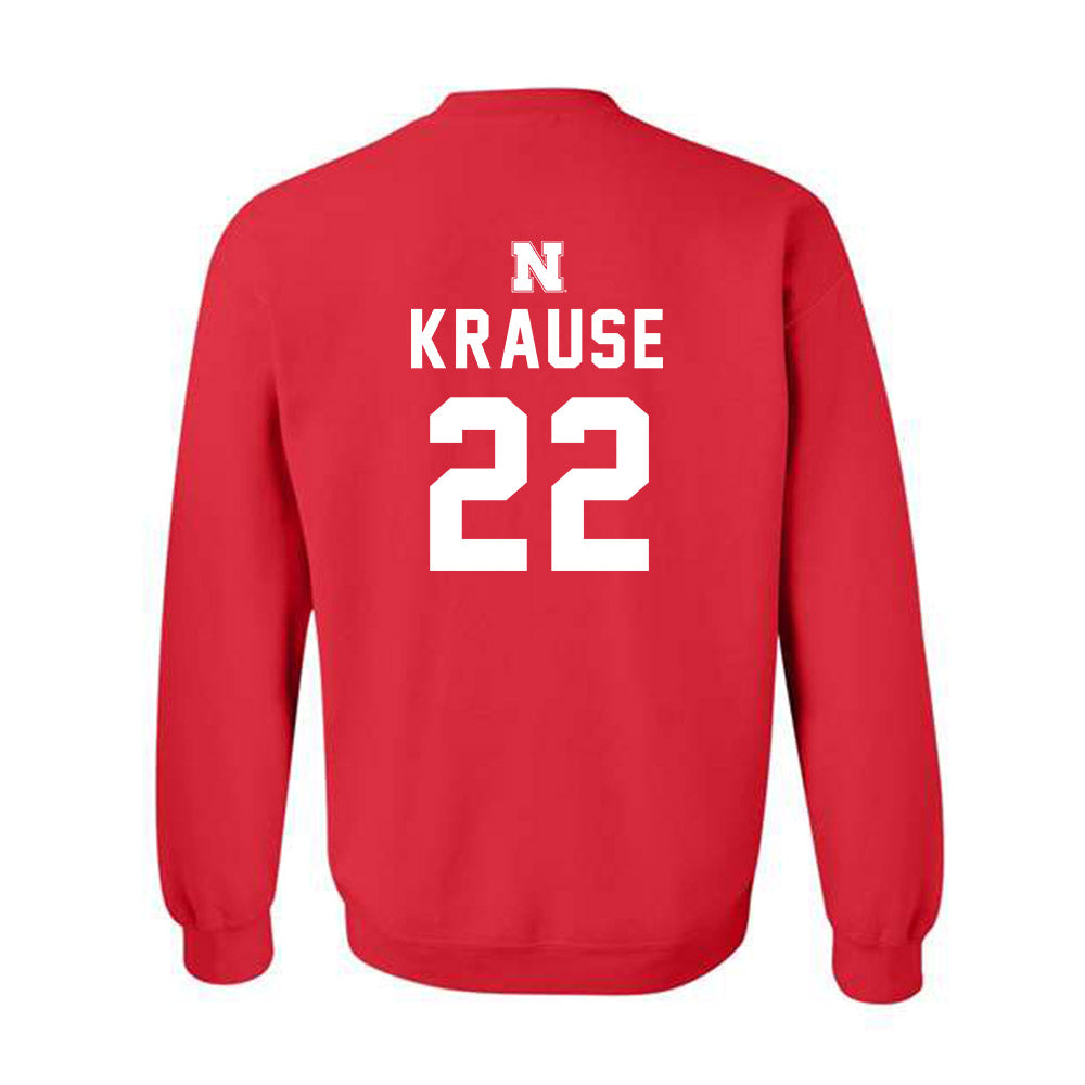 Nebraska - NCAA Women's Volleyball : Lindsay Krause - Crewneck Sweatshirt