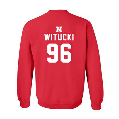 Nebraska - NCAA Football : Camden Witucki - Crewneck Sweatshirt