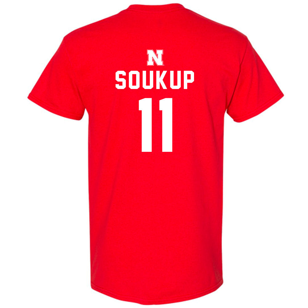 Nebraska - NCAA Football : Bode Soukup - Replica Shersey T-Shirt-1