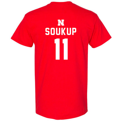 Nebraska - NCAA Football : Bode Soukup - Replica Shersey T-Shirt-1