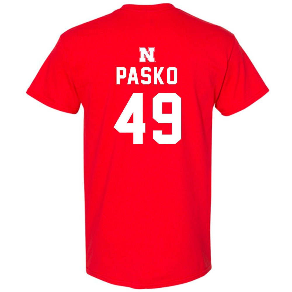 Nebraska - NCAA Football : Daniel Pasko - T-Shirt