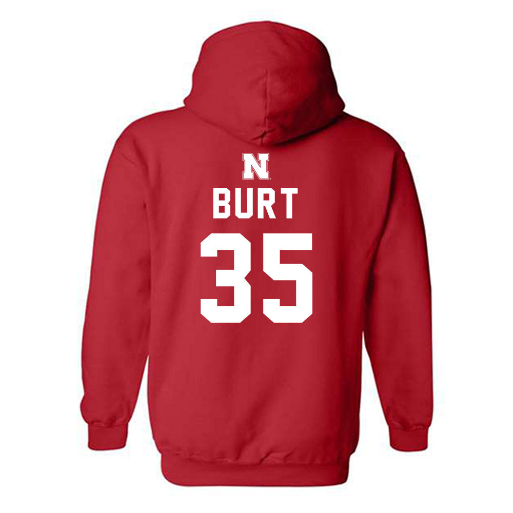 Nebraska - NCAA Men's Basketball : Henry Burt - Hooded Sweatshirt