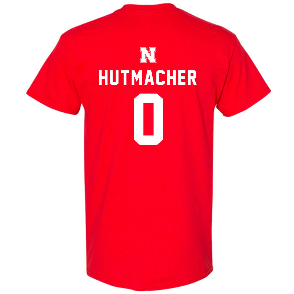 Nebraska - NCAA Football : Nash Hutmacher - T-Shirt