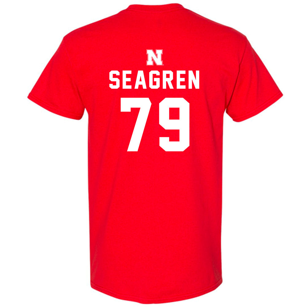 Nebraska - NCAA Football : Grant Seagren - T-Shirt