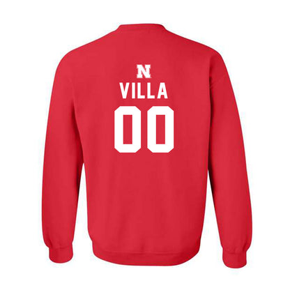 Nebraska - NCAA Women's Soccer : Cece Villa - Replica Shersey Crewneck Sweatshirt