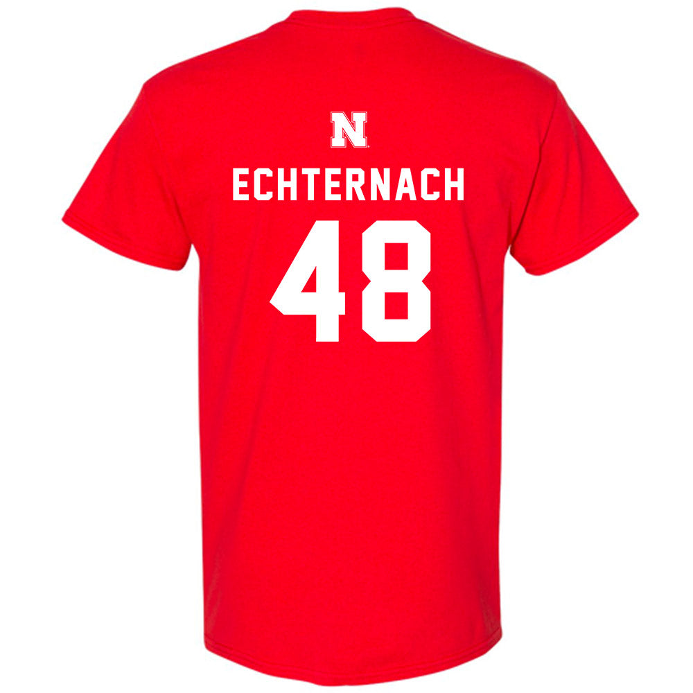 Nebraska - NCAA Football : Cayden Echternach - T-Shirt