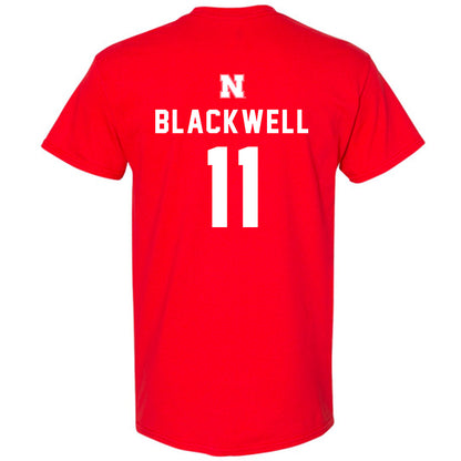 Nebraska - NCAA Women's Volleyball : Leyla Blackwell - T-Shirt