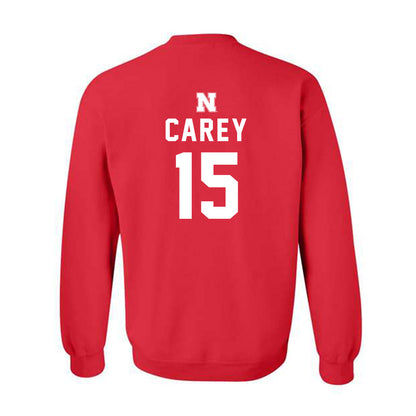 Nebraska - NCAA Baseball : Dylan Carey - Crewneck Sweatshirt