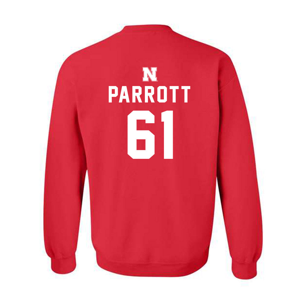 Nebraska - NCAA Football : Dylan Parrott - Crewneck Sweatshirt