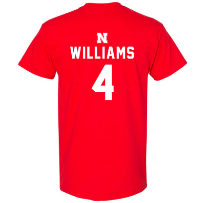 Nebraska - NCAA Women's Basketball : Kennadi Williams - Replica Shersey T-Shirt