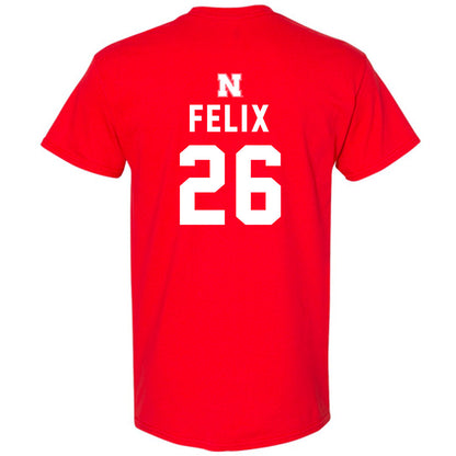 Nebraska - NCAA Softball : Alina Felix - T-Shirt