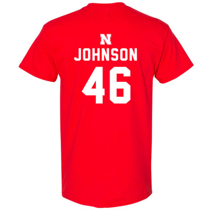 Nebraska - NCAA Baseball : Zachary Johnson - T-Shirt