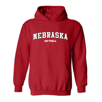 Nebraska - NCAA Softball : Caitlin Olensky - Hooded Sweatshirt Classic Shersey