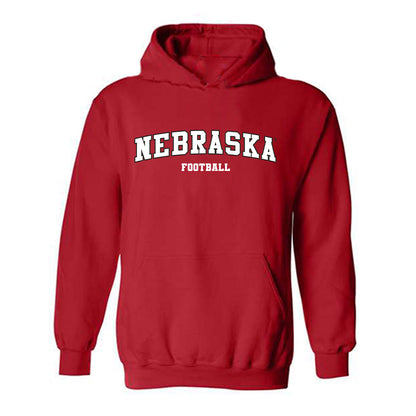 Nebraska - NCAA Football : Bode Soukup - Replica Shersey Hooded Sweatshirt-0