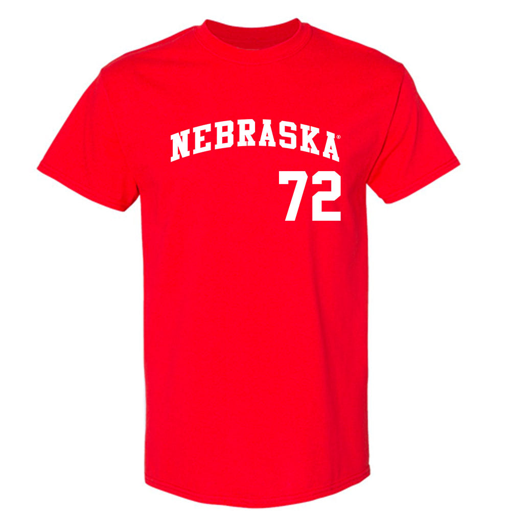 Nebraska - NCAA Softball : Carlie Muhlbach - Replica Shersey T-Shirt-0