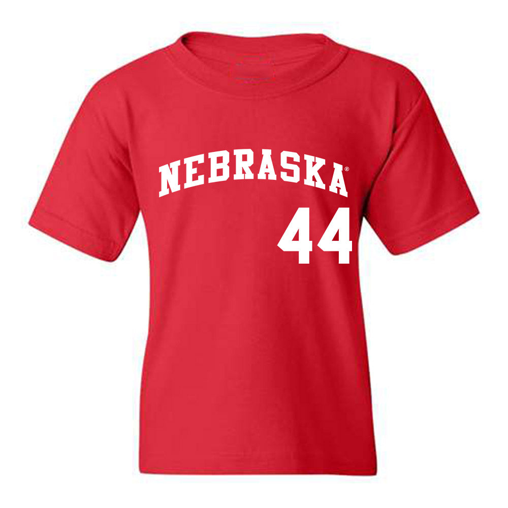 Nebraska - NCAA Softball : Kaylin Kinney - Youth T-Shirt Replica Shersey