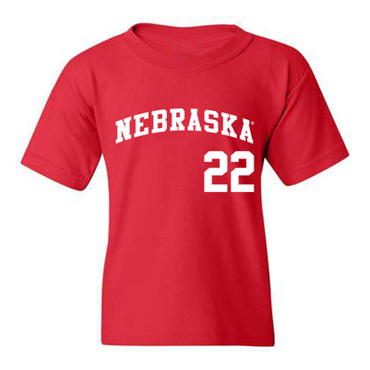 Nebraska - NCAA Softball : Caitlin Olensky - Youth T-Shirt Replica Shersey