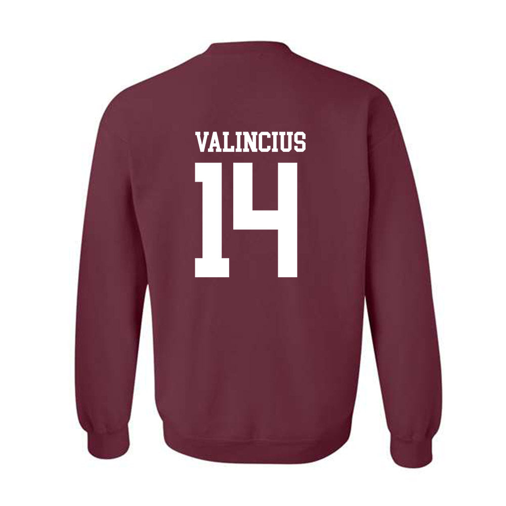 Mississippi State - NCAA Baseball : Vytas Valincius - Classic Shersey Crewneck Sweatshirt-1
