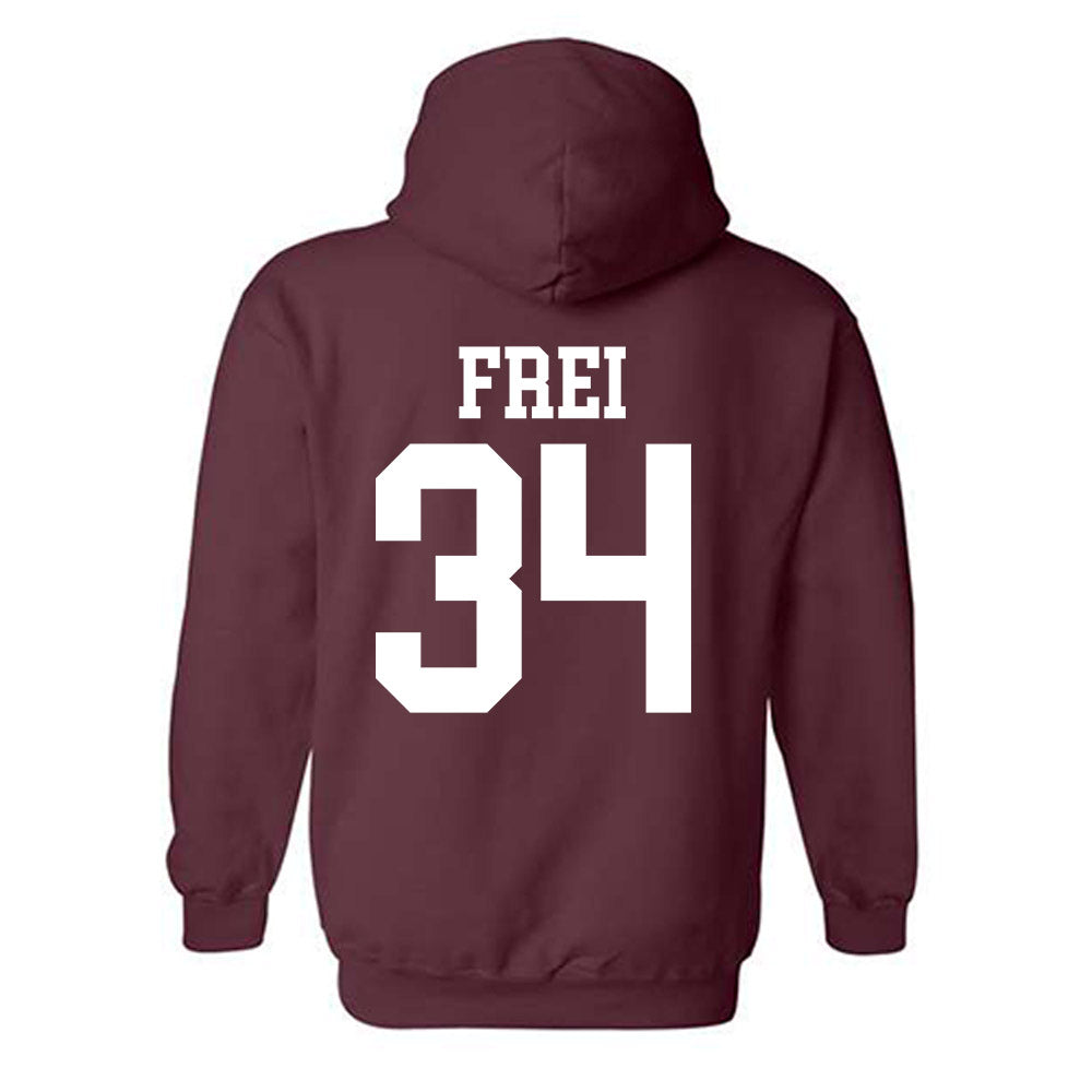 Mississippi State - NCAA Baseball : Gehrig Frei - Classic Shersey Hooded Sweatshirt-1